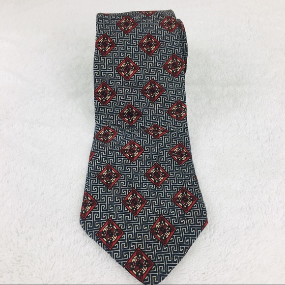 Yves Saint Laurent Silk Mens Tie - Picture 3 of 3